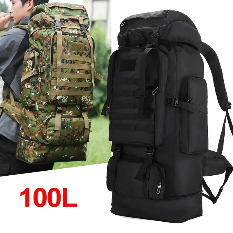 Sac à Dos Militaire 100l | Rangement Robuste Imperméable