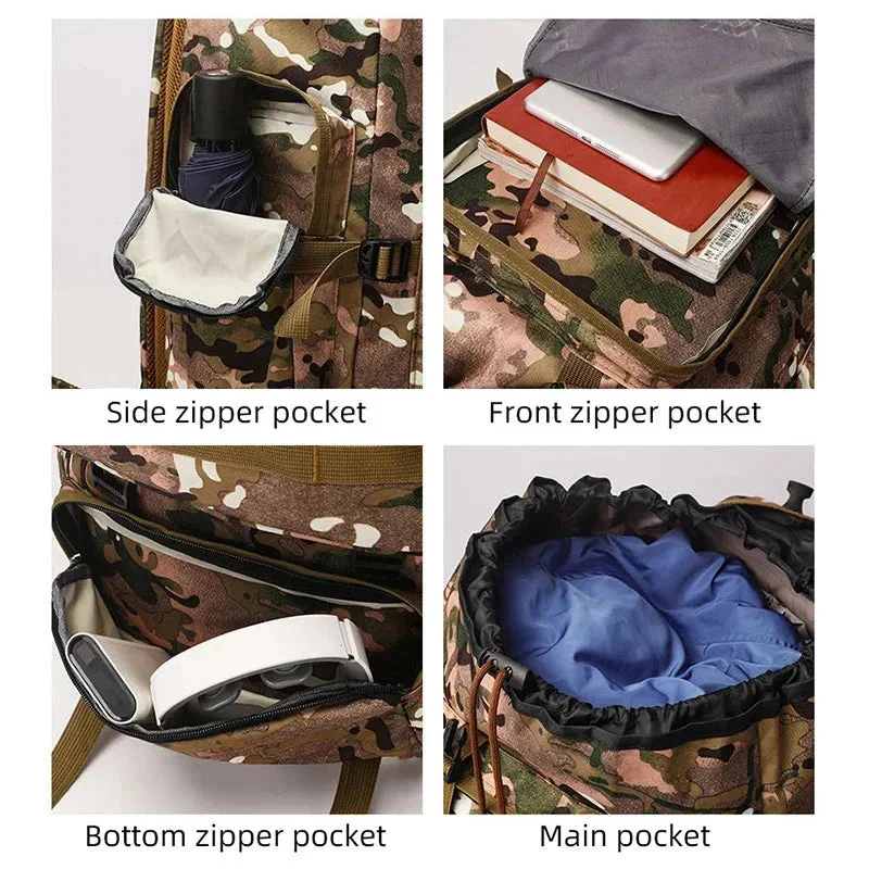 Sac à Dos Militaire 100l | Rangement Robuste Imperméable