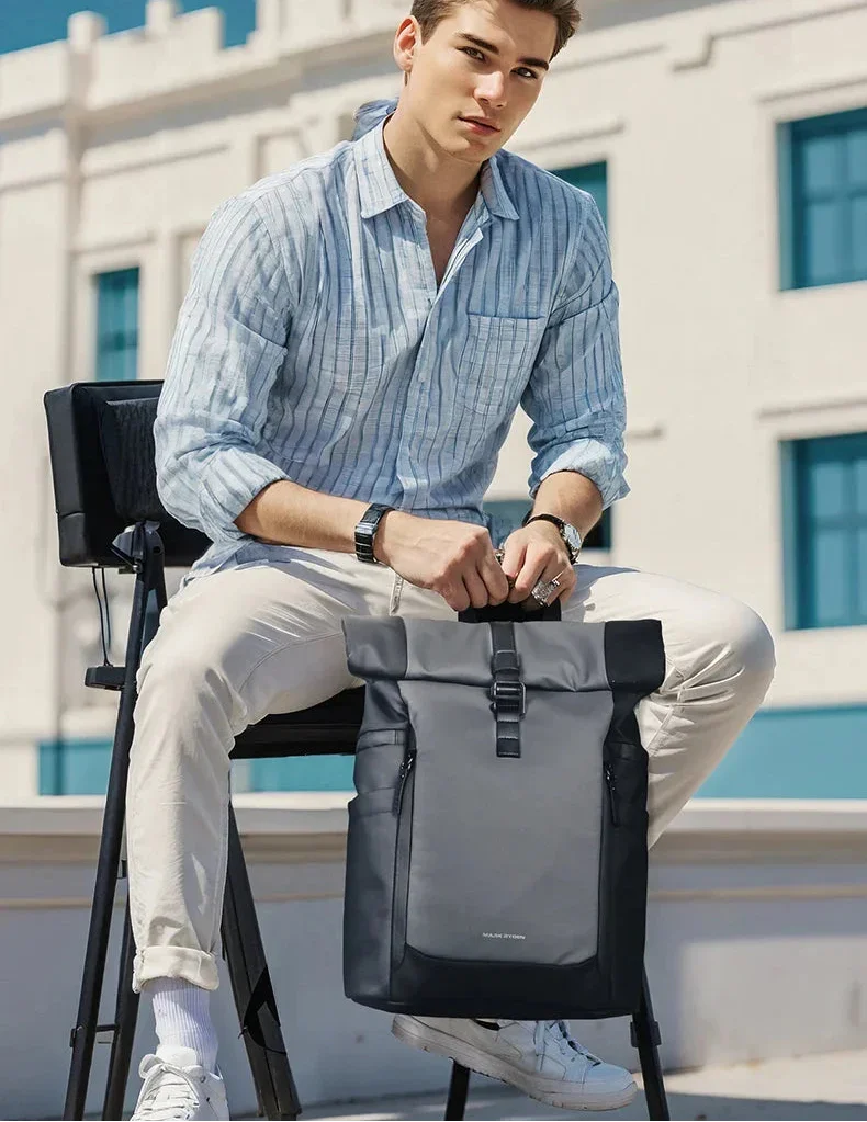 Sac à Dos Imperméable | Design Roll-Top Ajustable