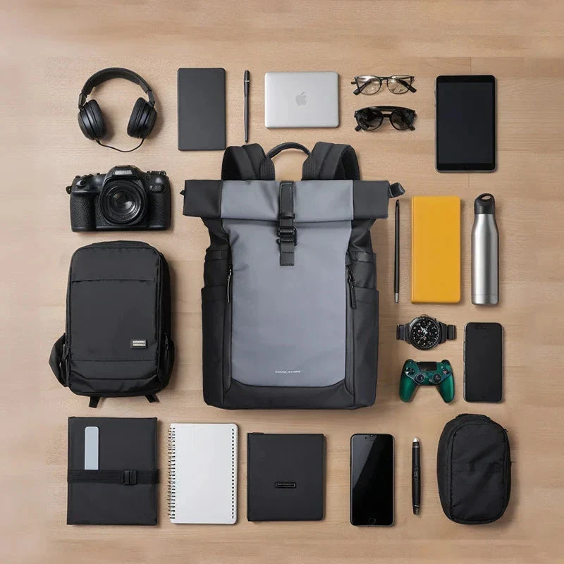 Sac à Dos Imperméable | Design Roll-Top Ajustable