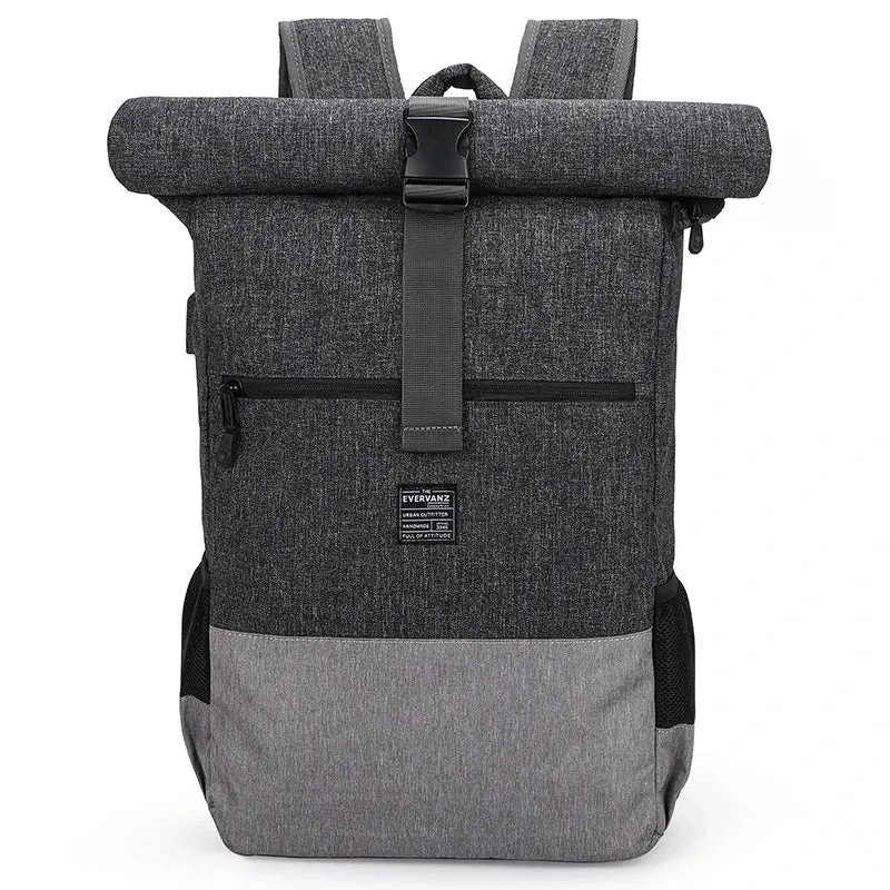 Sac à Dos Imperméable Roll-Top | Tissu Oxford Waterproof