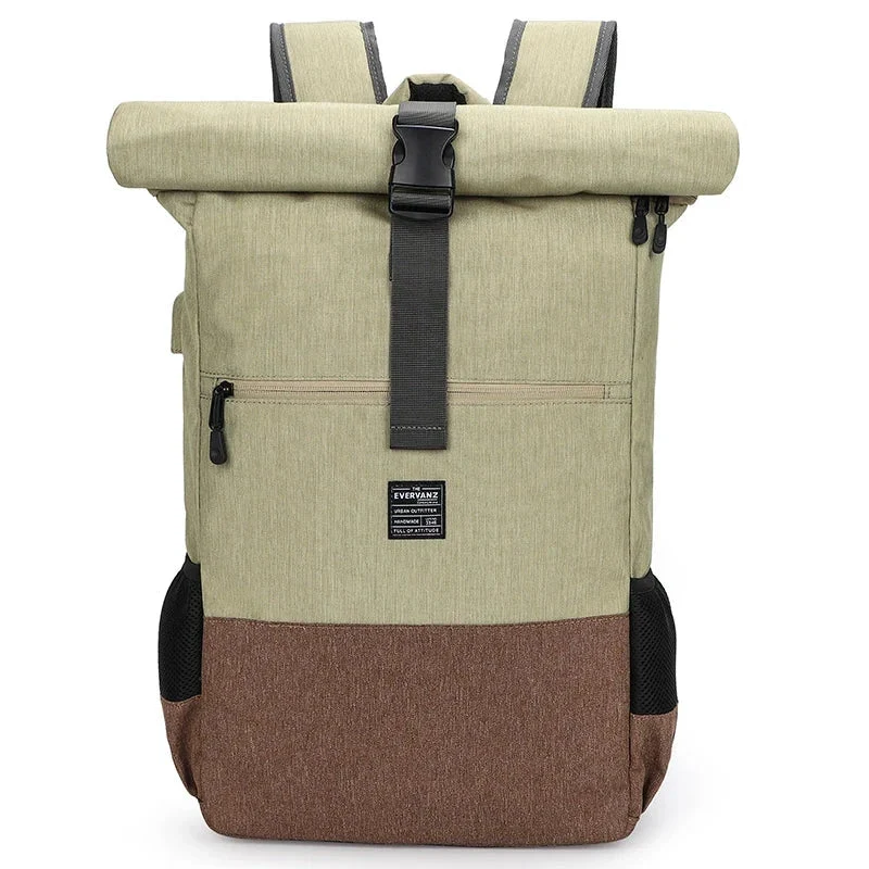 Sac à Dos Imperméable Roll-Top | Tissu Oxford Waterproof
