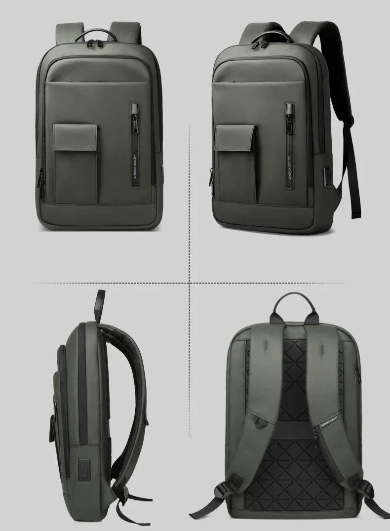 Sac à Dos Imperméable Ordinateur | Poches Multiples Urbaines