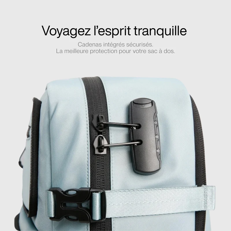 Sac à Dos Imperméable Ordinateur | Poche Antivol Intégrée