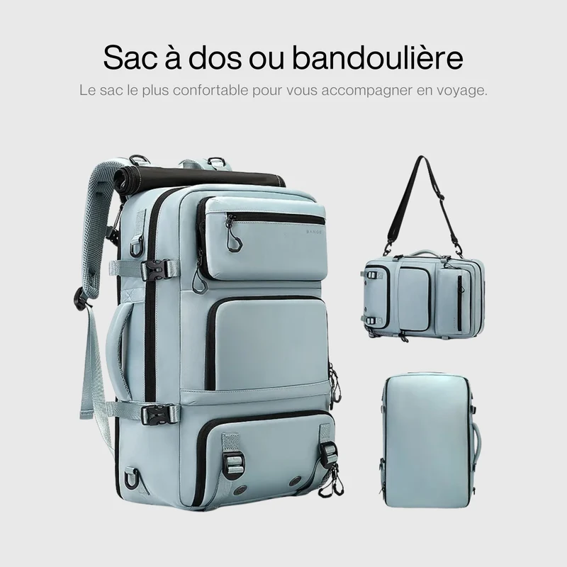 Sac à Dos Imperméable Ordinateur | Poche Antivol Intégrée