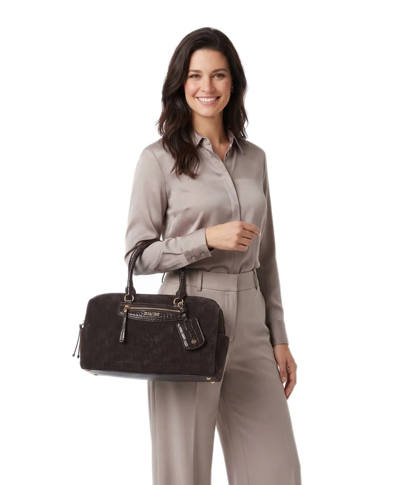Michael Kors Jet Set Travel Medium Sac à main chocolate