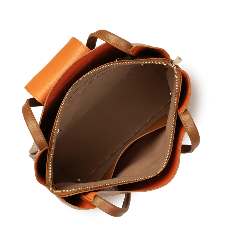 Grand sac cabas épaule - Ida Double