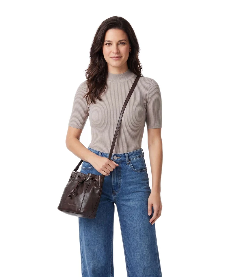 Spikes & Sparrow Apache Nancy Sac seau dark brown