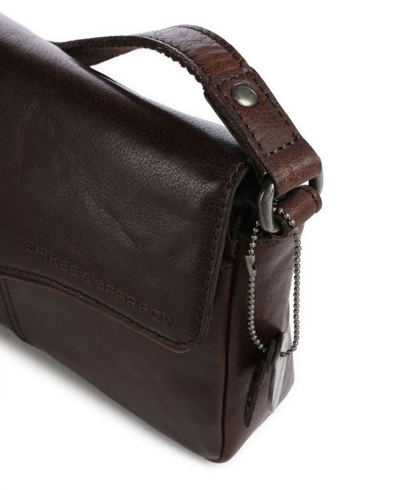 Spikes & Sparrow Bronco Robine Sac bandoulière dark brown