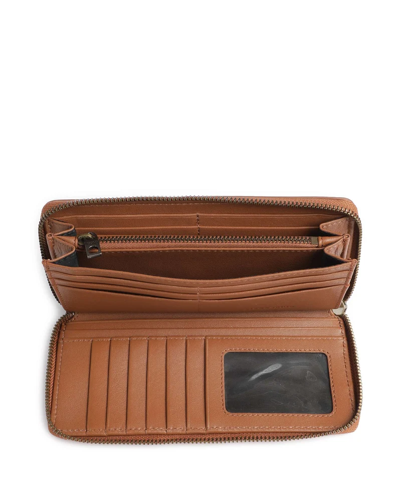 Liebeskind Gigi Small Pebble L Portefeuille cognac