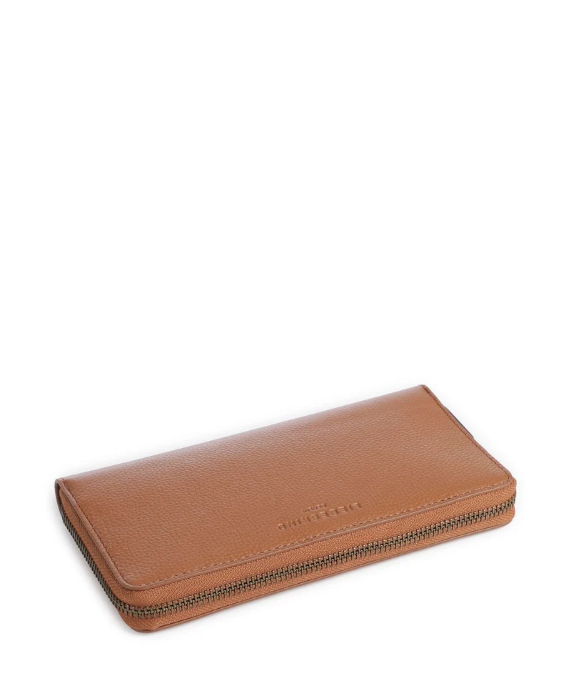 Liebeskind Gigi Small Pebble L Portefeuille cognac