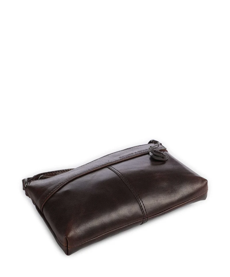 Spikes & Sparrow Bronco Merlin Sac bandoulière dark brown