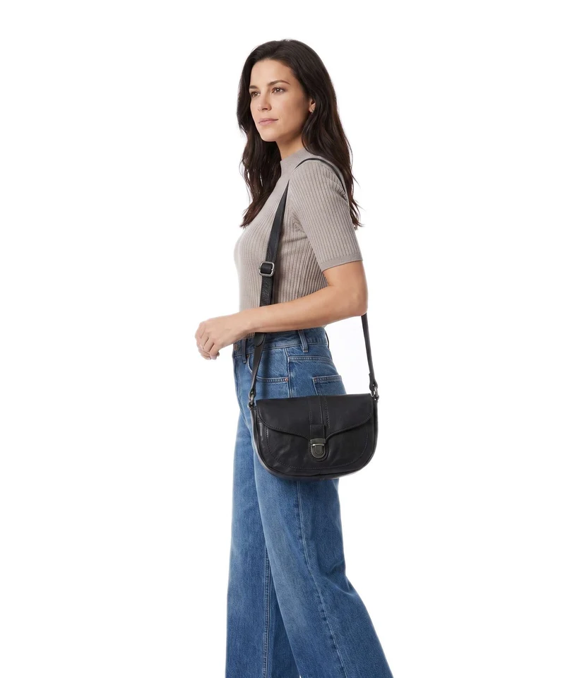 Spikes & Sparrow Bronco Iris Sac bandoulière black