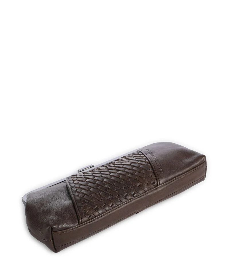 Spikes & Sparrow Woven Susy Sac bandoulière dark brown