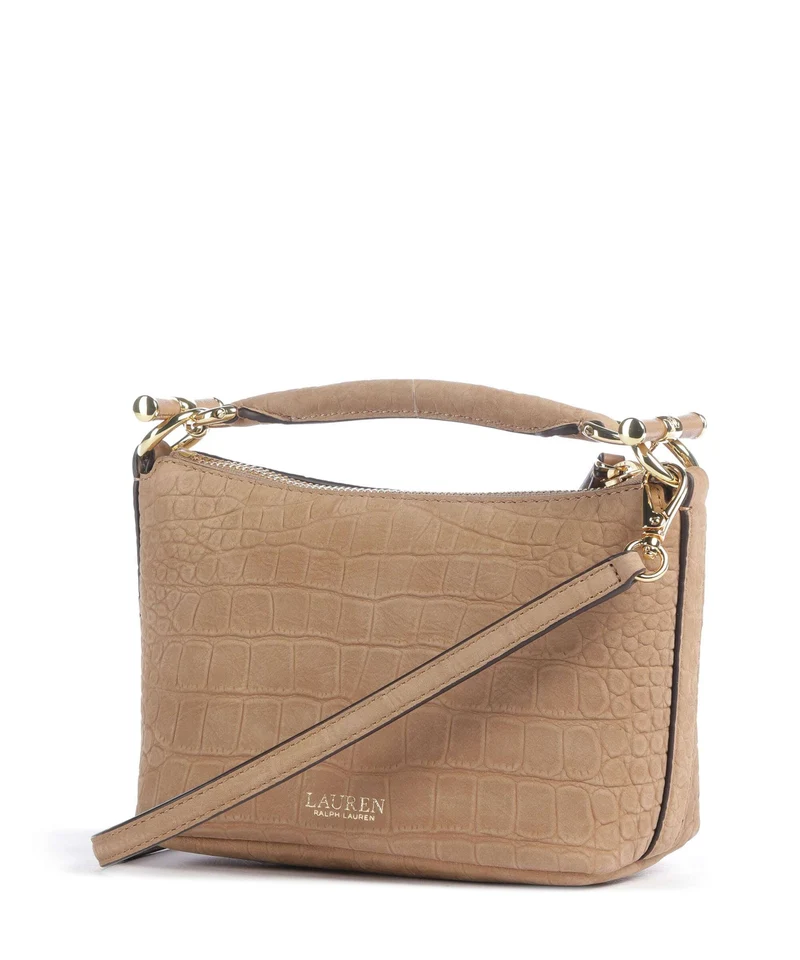 Lauren Ralph Lauren Blaike Mini Sac bandoulière camel