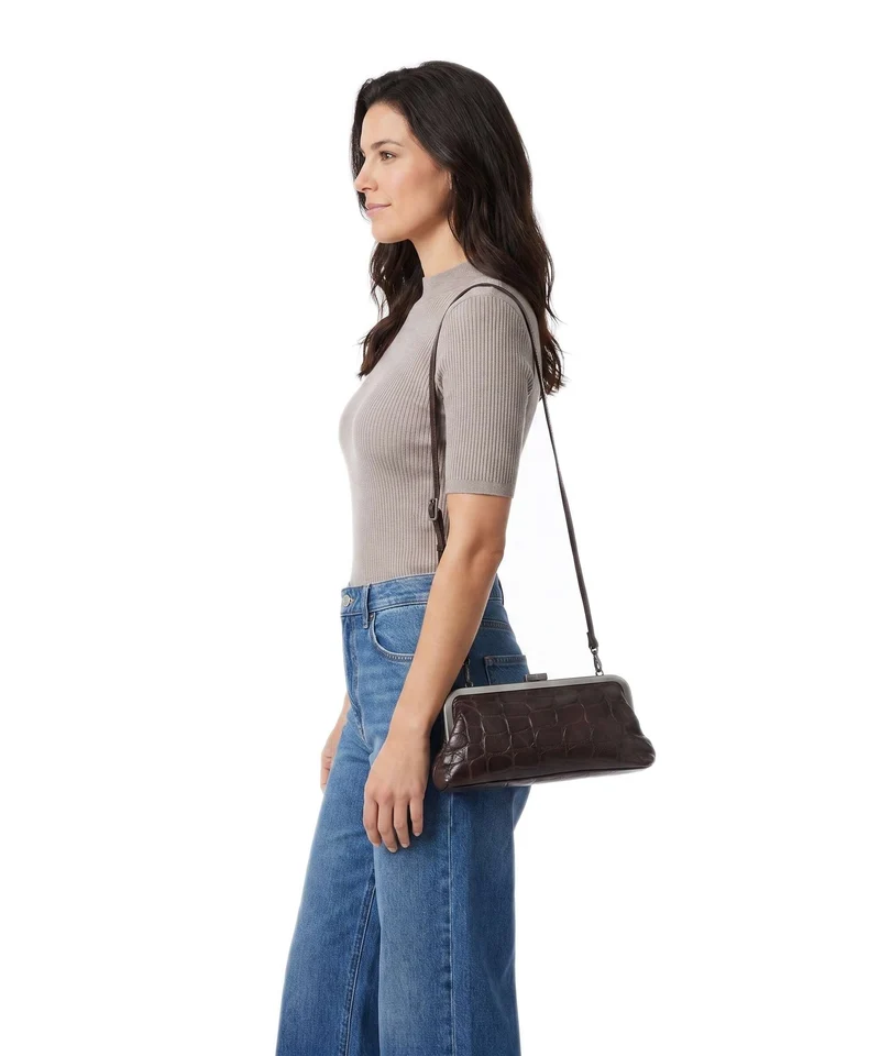 Spikes & Sparrow Apache Cherice Sac bandoulière dark brown