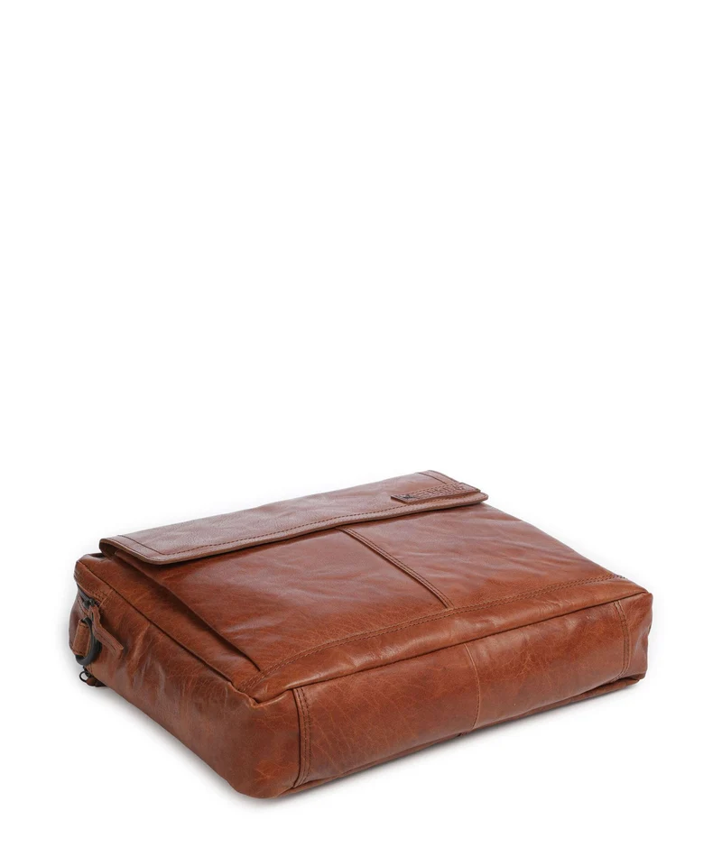 Spikes & Sparrow Bronco Henry Porte-document brandy