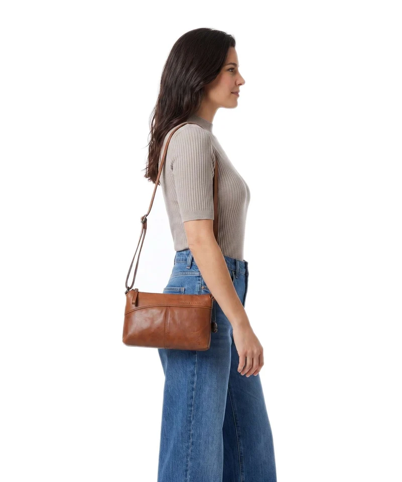 Spikes & Sparrow Bronco Merlin Sac bandoulière brandy