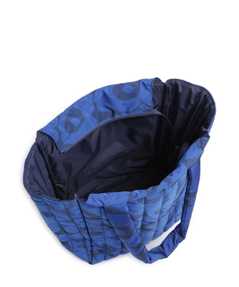 Marimekko Joy Unikko M Cabas blue/dark blue