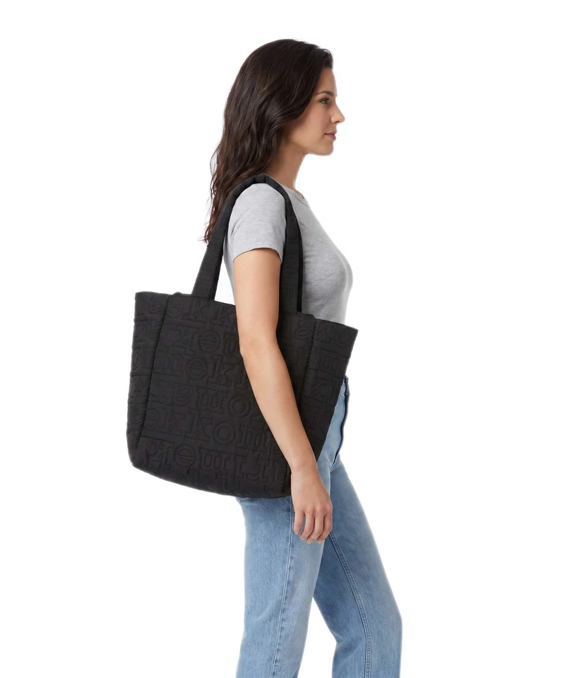 Marimekko Joy Logo M Cabas black