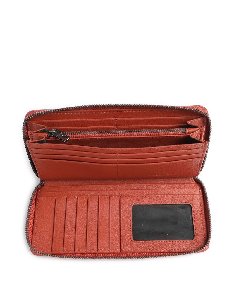 Liebeskind Gigi Small Pebble L Portefeuille red rock