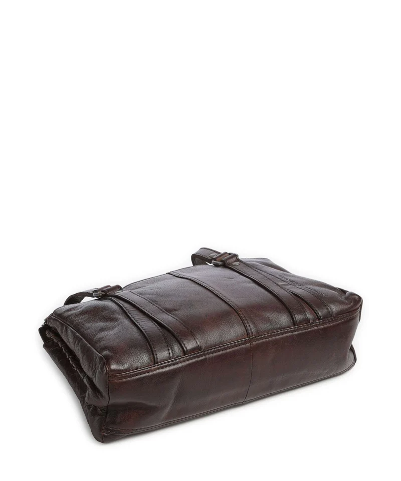 Spikes & Sparrow Apache Christabelle Sac porté épaule dark brown
