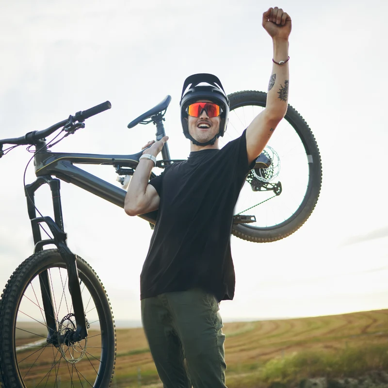 Lunettes de Soleil Polarisées Sport | Verres Miroir Anti-Reflets