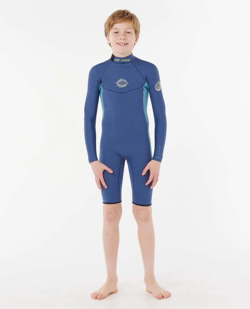 Kids Dawn Patrol Long Sleeve 2mm Back Zip Spring Suit Wetsuit