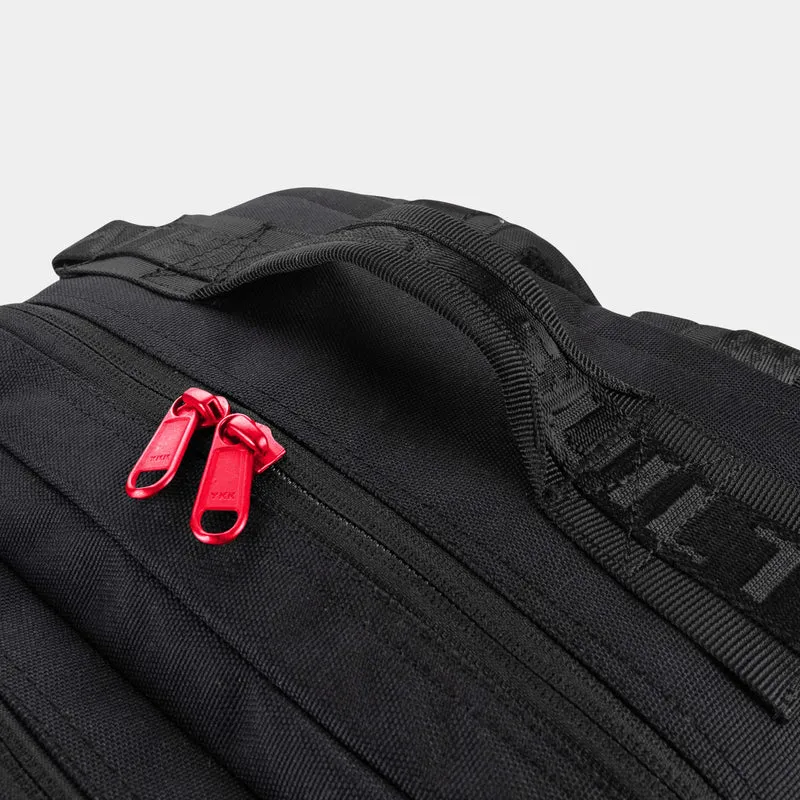 Black & Red Hybrid Backpack