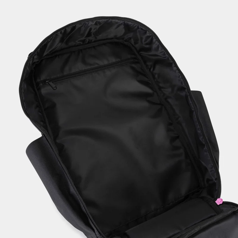 Black & Pink Hybrid Backpack