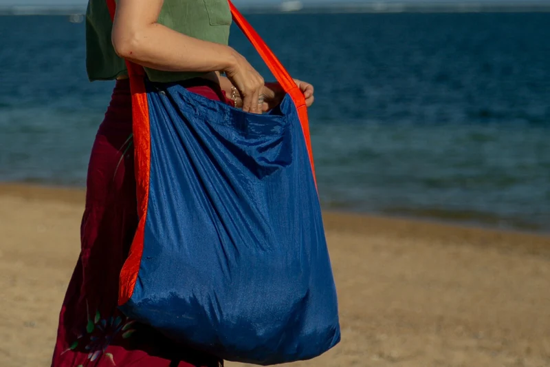 MOON BAG Large - Faltbare Einkaufstasche mit großem Fassungsvermögen