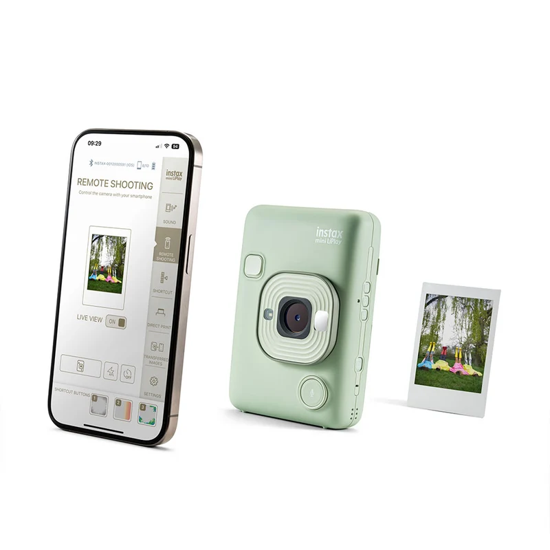 Instax Mini LiPlay hybride (Vert Matcha)