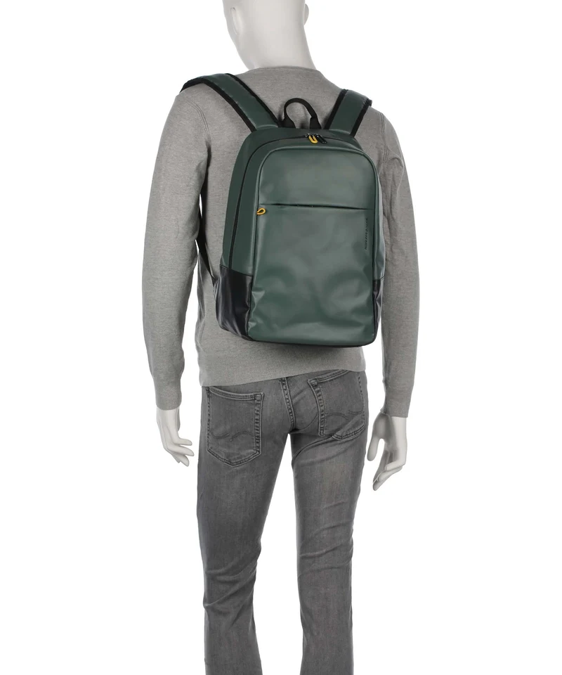 Mandarina Duck Coated Sac à dos deep green
