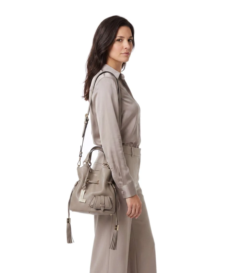 Lancel Premier Flirt S Sac seau pebble