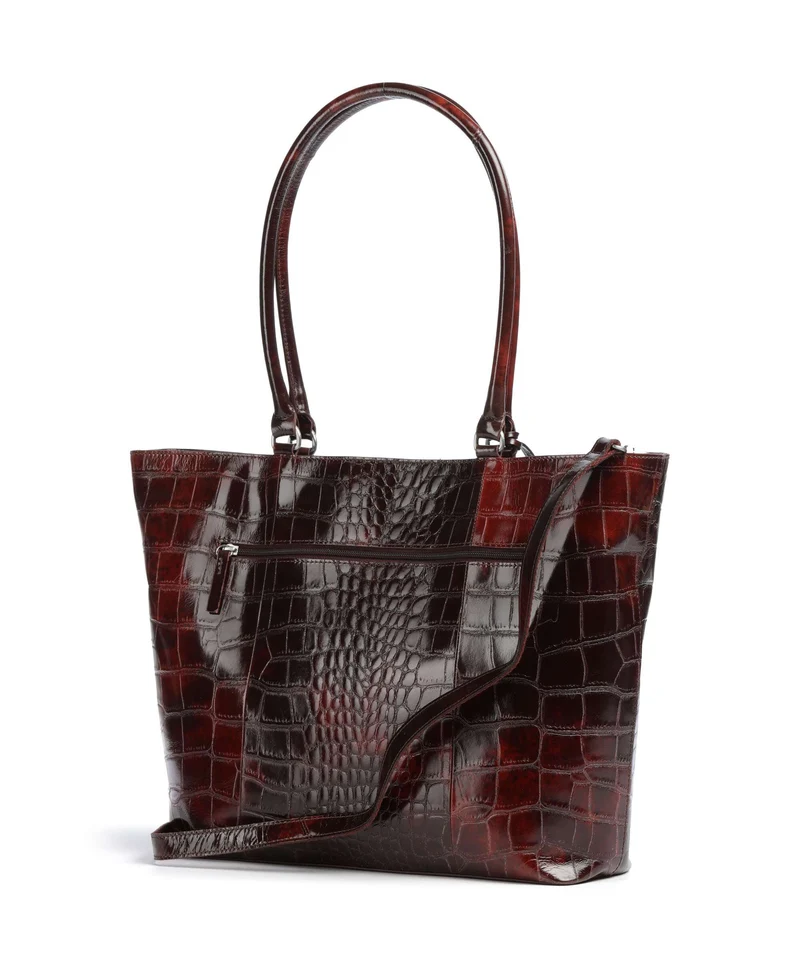 Burkely Cool Colbie Cabas burgundy patent