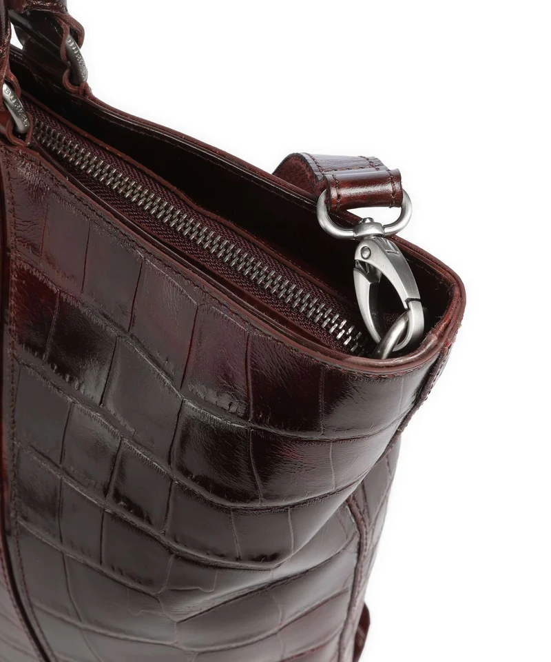 Burkely Cool Colbie Cabas burgundy patent