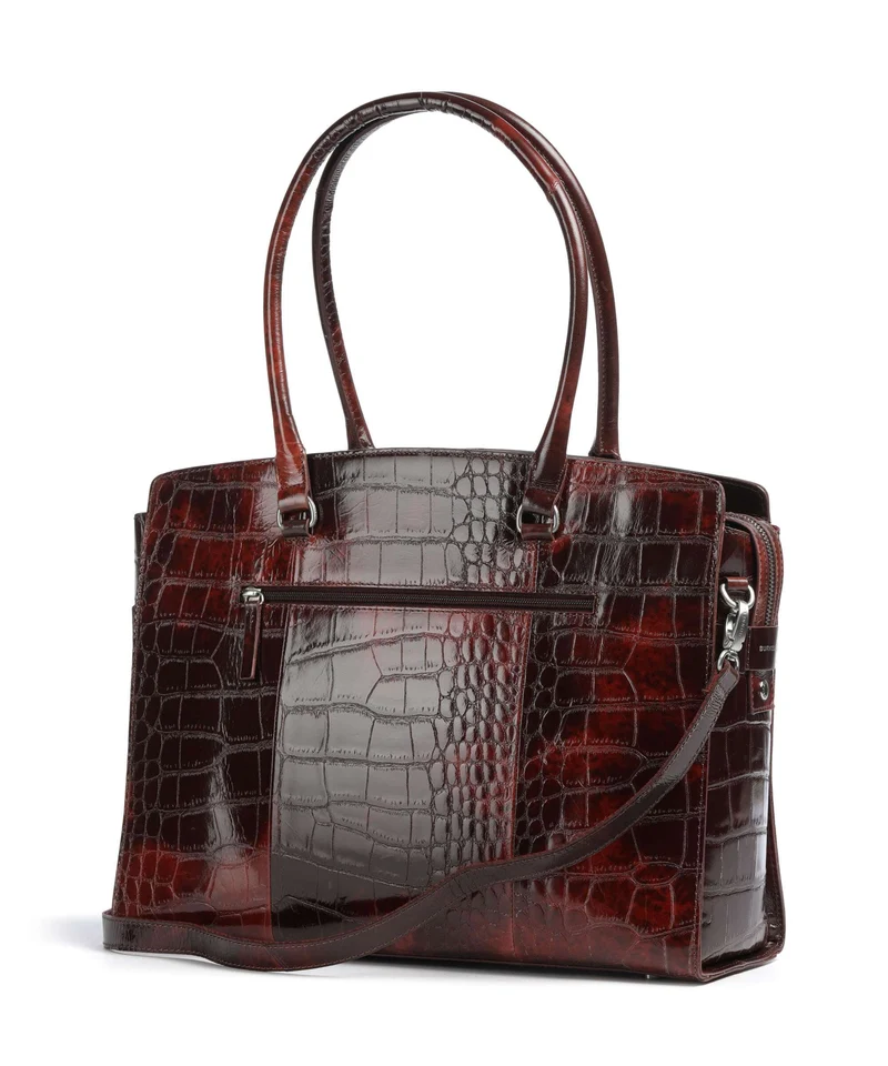 Burkely Cool Colbie Cabas burgundy patent
