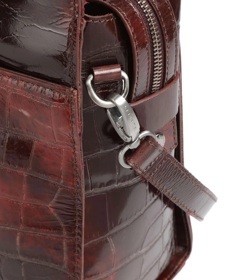 Burkely Cool Colbie Cabas burgundy patent