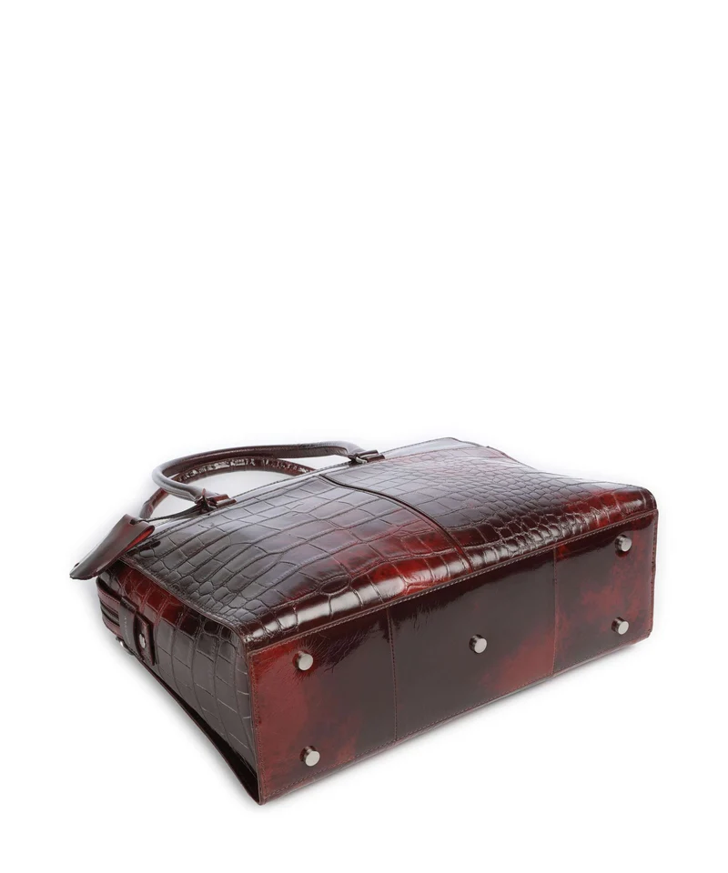 Burkely Cool Colbie Cabas burgundy patent