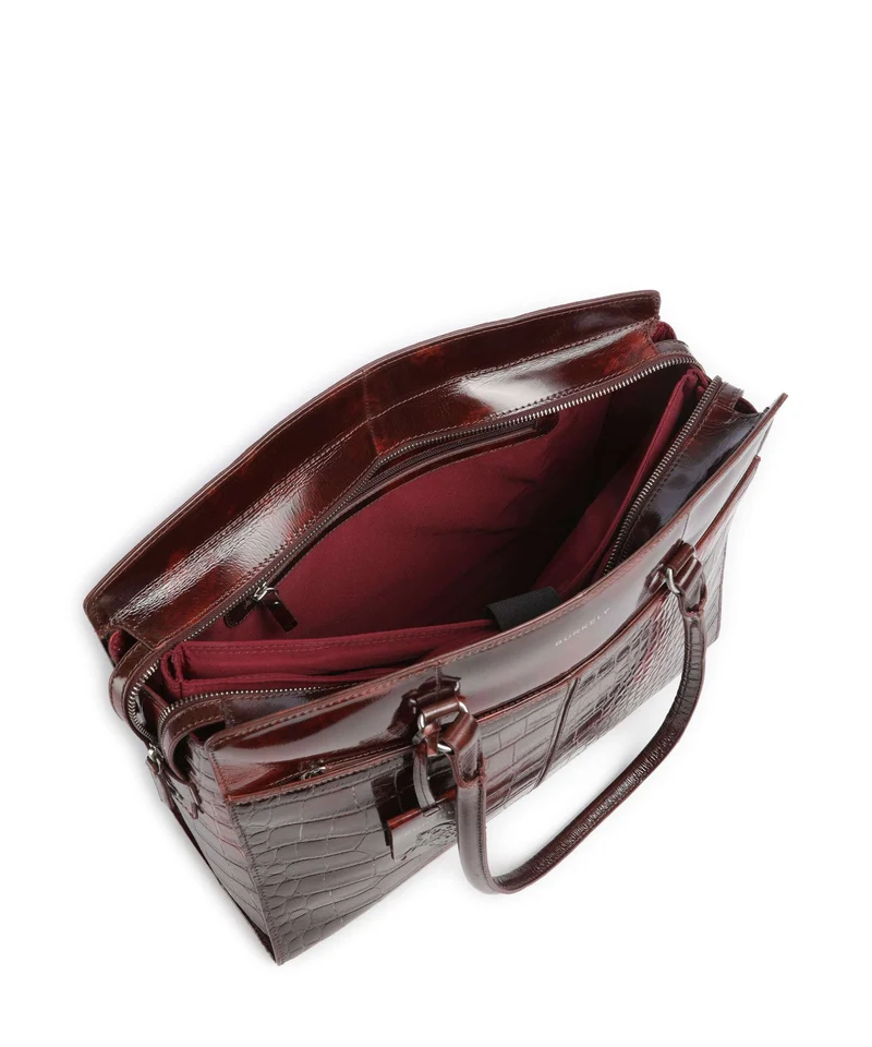 Burkely Cool Colbie Cabas burgundy patent