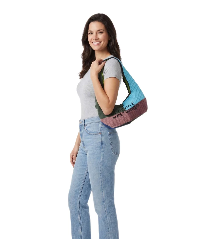 Vivienne Westwood Ellie Crochet Sac fourre-tout multi patchwork