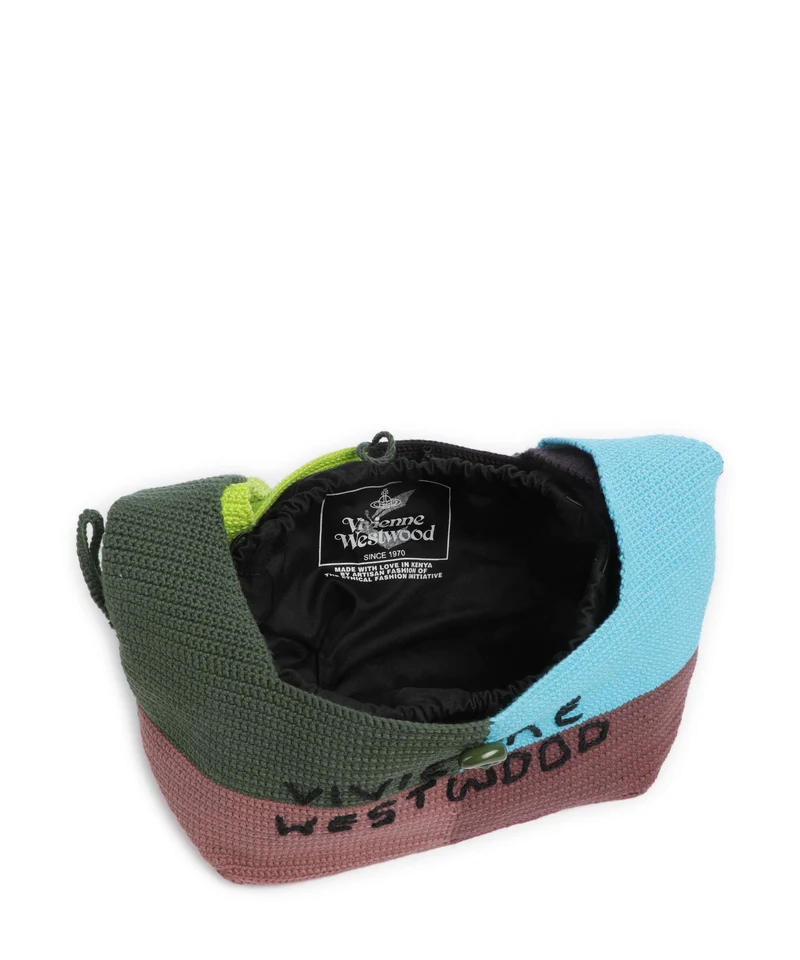 Vivienne Westwood Ellie Crochet Sac fourre-tout multi patchwork