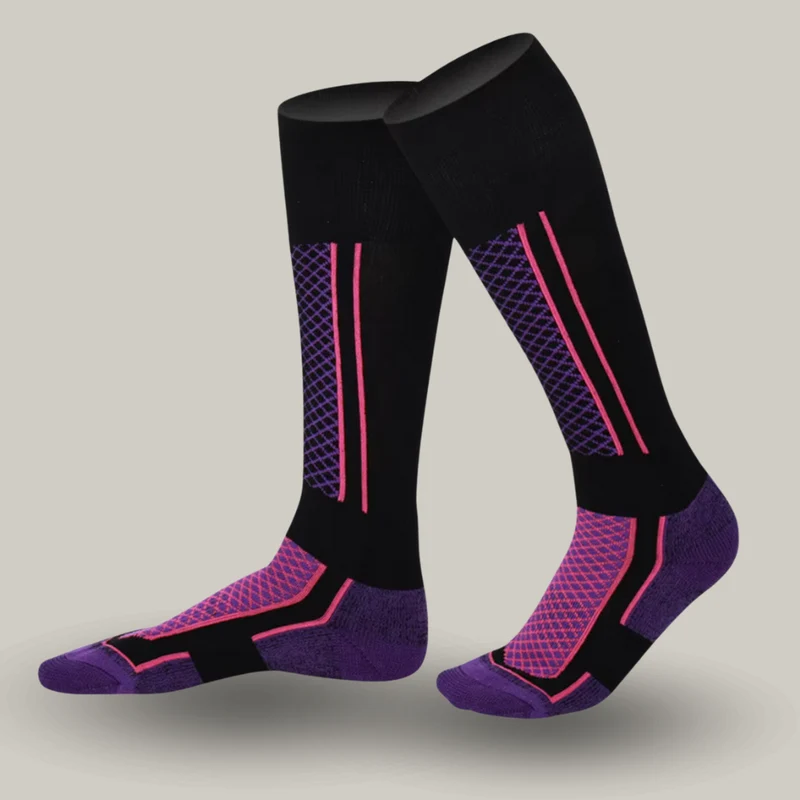 Chaussettes de Ski Haut de Gamme | Isolation et Maintien Parfait