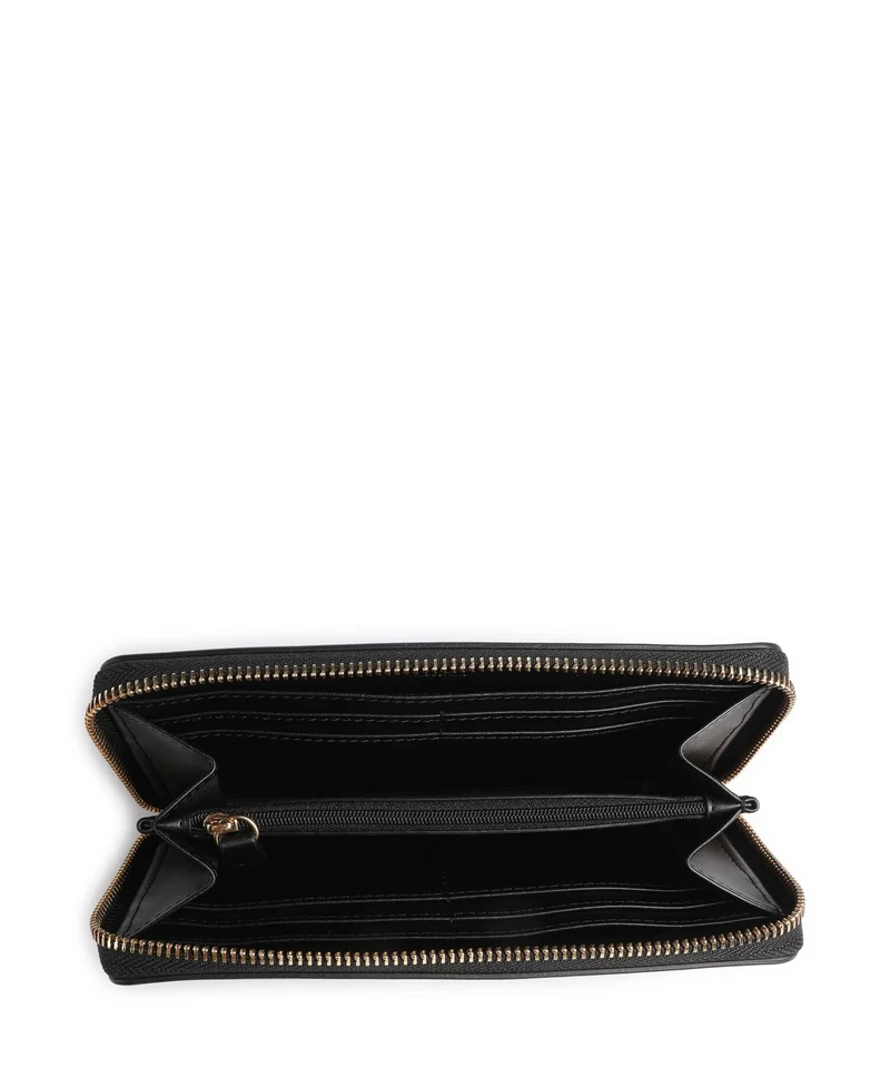 Love Moschino Embossed Q Portefeuille nero