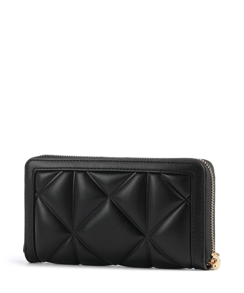 Love Moschino Embossed Q Portefeuille nero