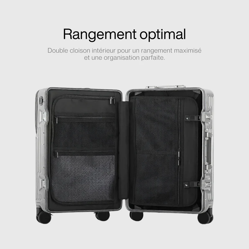 Valise Rigide Grande Capacité | Hublot Tsa et Port Usb