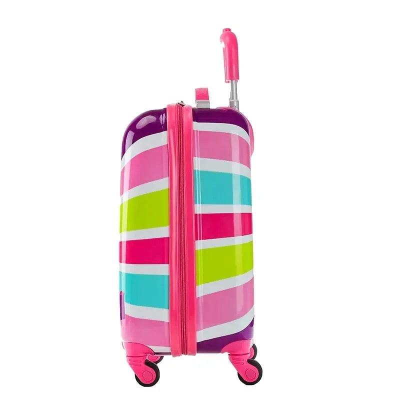 Valise Licorne Fille | Bagage Cabine Roulettes Abs