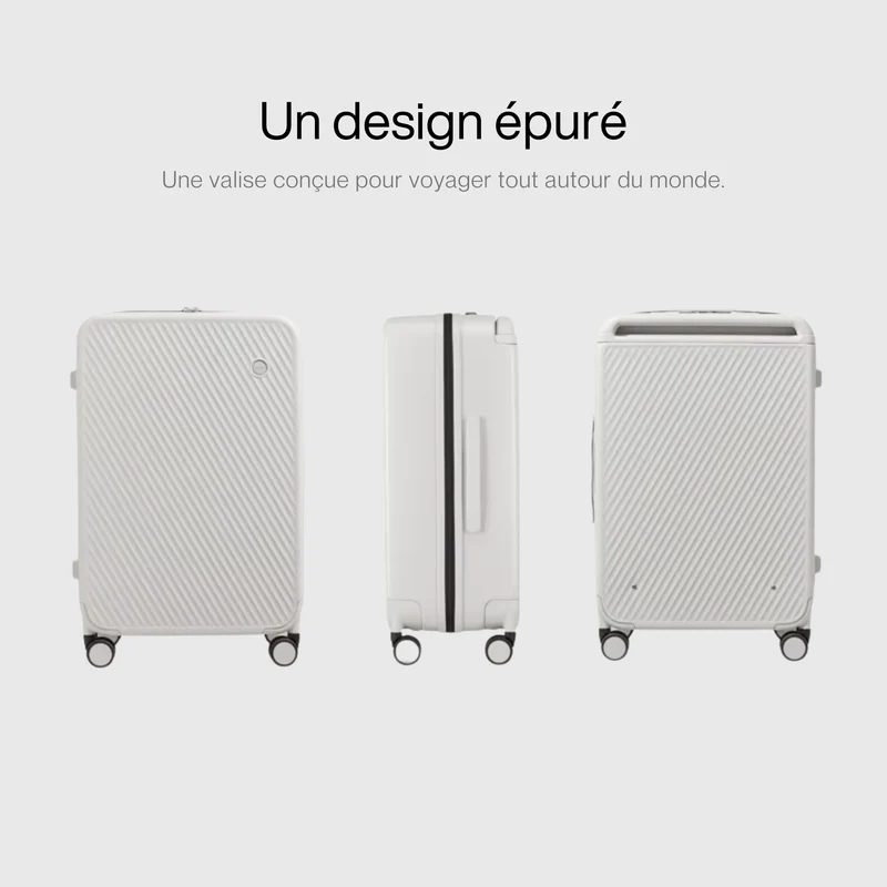 Valise de Voyage Robuste | Roues Premium et Verrous Tsa