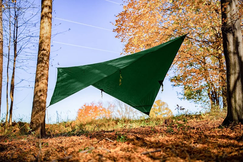 LIGHTEST TARP – Ultraleichter Wetterschutz mit 100 % recyceltem Nylon