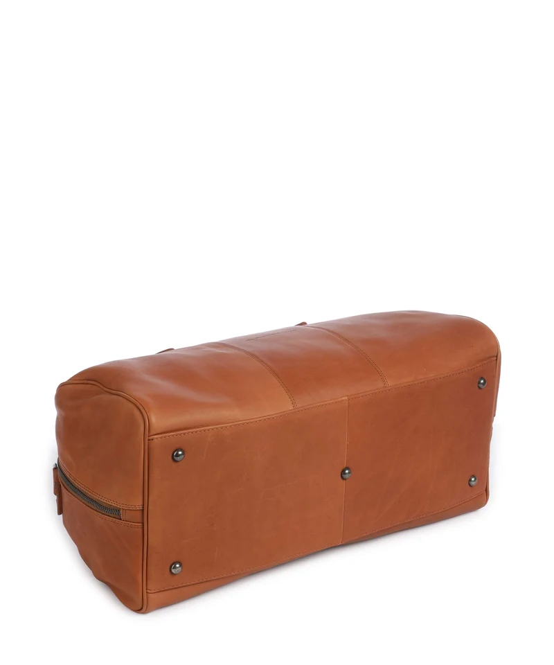 The Chesterfield Brand Wax Pull Up Cow William II Sac week-end cognac